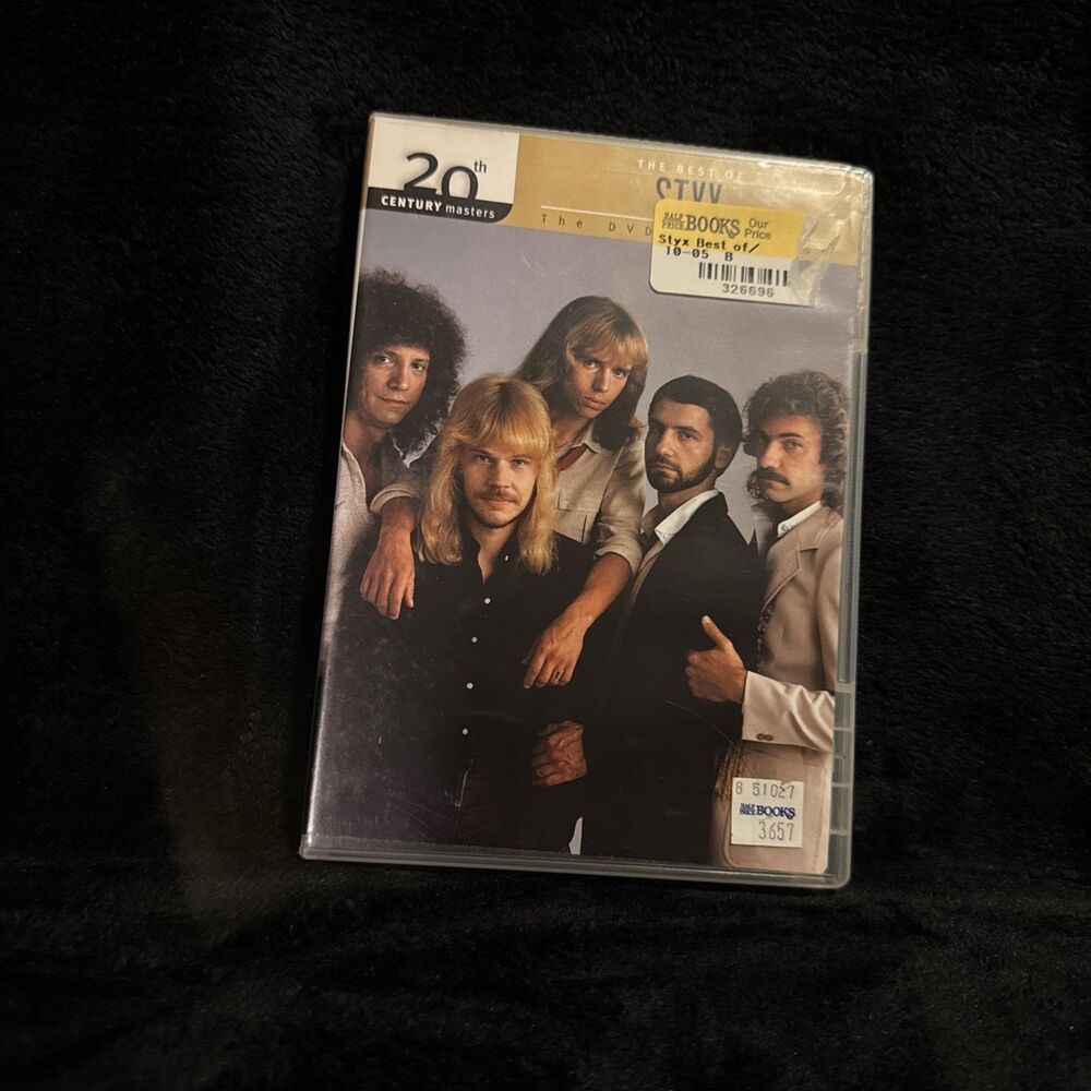 Vintage 2004 STYX The Best Of Styx: 20th Century Masters DVD Color Dolby